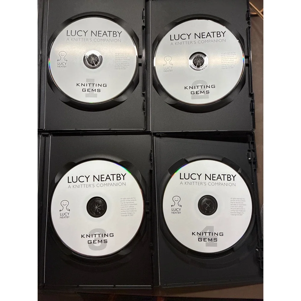 Lucy Neatby Knitting DVD set volume 1 to 4 A Knitter's Companion Knitting Gems - Picture 6 of 6